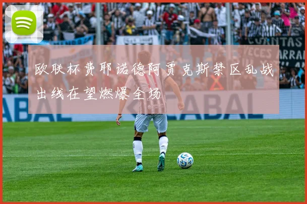 欧联杯费耶诺德阿贾克斯禁区乱战出线在望燃爆全场